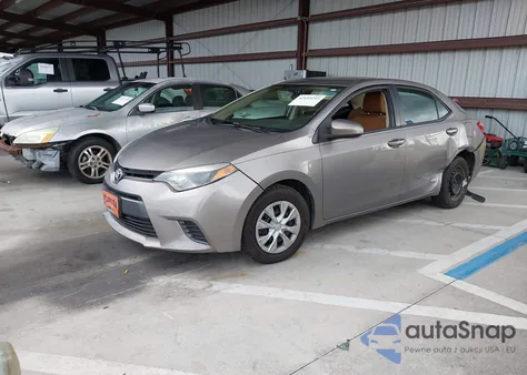 2015 Toyota Corolla Le Eco from USA, damaged, VIN 2T1BPRHE6FC245389